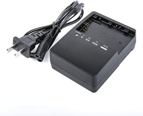 شاحن بطارية LC-E6 السريع لكاميرات Canon: متوافق مع بطارية LP-E6 LP-E6N لكاميرات EOS R R5 R6 5D Mark II 5D Mark III 5D Mark IV 5DS 5DS R 6D 6Da 6D Mark II 7D 7D Mark II 60DA 60D 70D 80D 90D in Kuwait