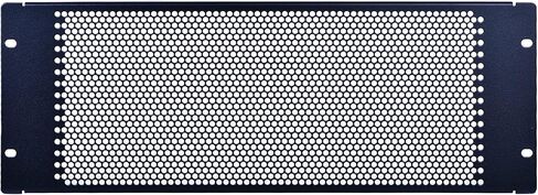 RackPath 4U Blank Rack Mount Panel Spacer with Venting for 19in Server Rack Enclosure or Network Cabinet – 2 Pack, Black in Kuwait