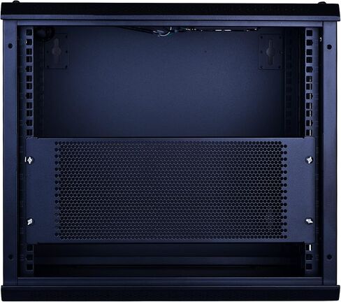 RackPath 4U Blank Rack Mount Panel Spacer with Venting for 19in Server Rack Enclosure or Network Cabinet – 2 Pack, Black in Kuwait