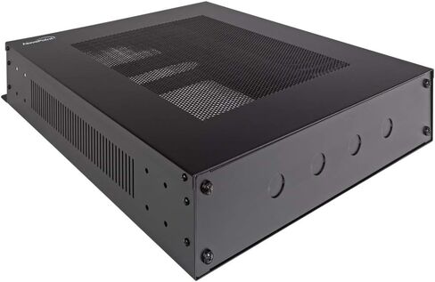 NavePoint 2U Vertical Wall Mountable Server Rack, Black in Saudi Arabia