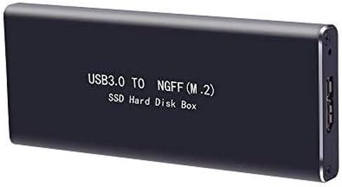محول M.2 ساتا SSD الى USB 3.0 خارجي SSD مع UASP، يدعم NGFF M.2 2280 2260 2242 2230 SSD مع مفتاح B/Key B+M (لا يناسب منفذ PCIe NVMe/PCIe AHCI مع مفتاح M) in Kuwait