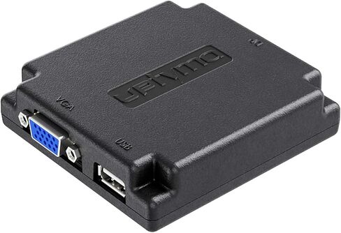 ابتيما محول VGA الى منفذ عرض - يحول مدخل VGA التناظري الى مخرج ديسبلاي بورت - يدعم دقة تصل الى 1920x1080 (60 هرتز) in Kuwait