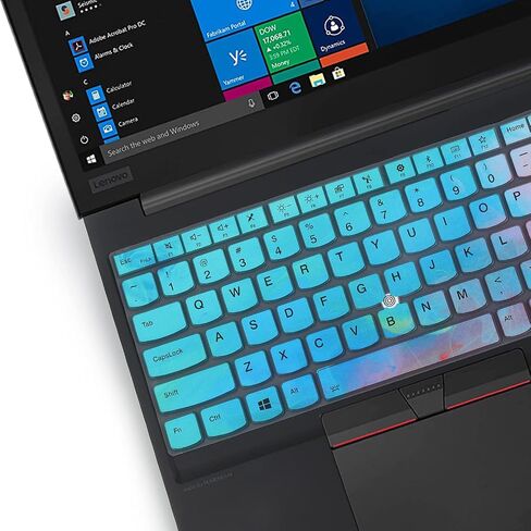 Keyboard Cover for 15.6" Lenovo ThinkPad E15 Gen 4/3/2, ThinkPad L15 Gen 2/1, ThinkPad T15 T15p T15g P15 P15s P15v Gen 3/2/1, ThinkPad E580 E590 E595 L580 L590 P52 P53 P72 P73 T570 T575 T580 T590 -BK in Kuwait