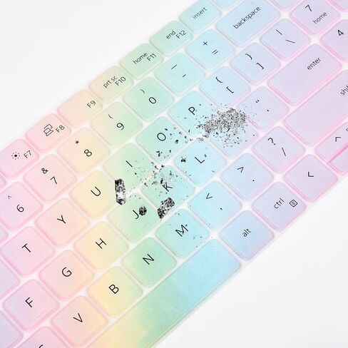 Keyboard Cover for 15.6" Dell Latitude 5520 5530 5540 5550 5531 3550 3540 & Precision 3560 3570 3580 3590 3561 3571 3581 3591 Laptop, Dell Latitude 5520 5530 5540 5550 Keyboard Skin Protector - Black in Kuwait