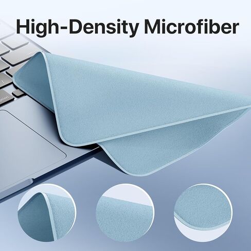 Soonjet Polishing Cloth 1 Pack for Apple, Premium Microfiber Cleaning Cloth, Soft and Nonabrasive Material Compatible with iPhone, iPad, MacBook, Watch and Other Smart Devices Screen in Kuwait