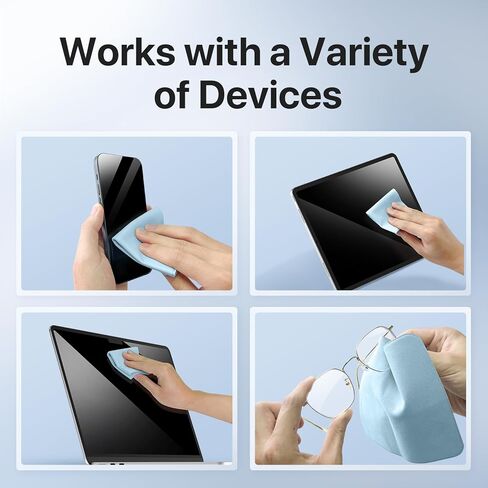 Soonjet Polishing Cloth 1 Pack for Apple, Premium Microfiber Cleaning Cloth, Soft and Nonabrasive Material Compatible with iPhone, iPad, MacBook, Watch and Other Smart Devices Screen in Kuwait