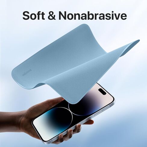 Soonjet Polishing Cloth 1 Pack for Apple, Premium Microfiber Cleaning Cloth, Soft and Nonabrasive Material Compatible with iPhone, iPad, MacBook, Watch and Other Smart Devices Screen in Kuwait