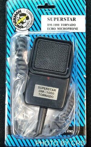ميكروفون POWER/Tornado ايكو لراديو CB/Ham 4 دبوسين Cobra/Uniden - Workman DM1000 in Saudi Arabia
