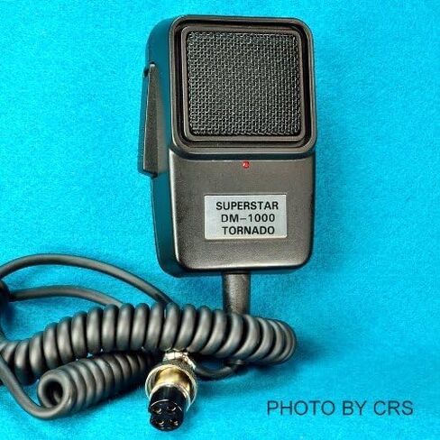 ميكروفون POWER/Tornado ايكو لراديو CB/Ham 4 دبوسين Cobra/Uniden - Workman DM1000 in Saudi Arabia
