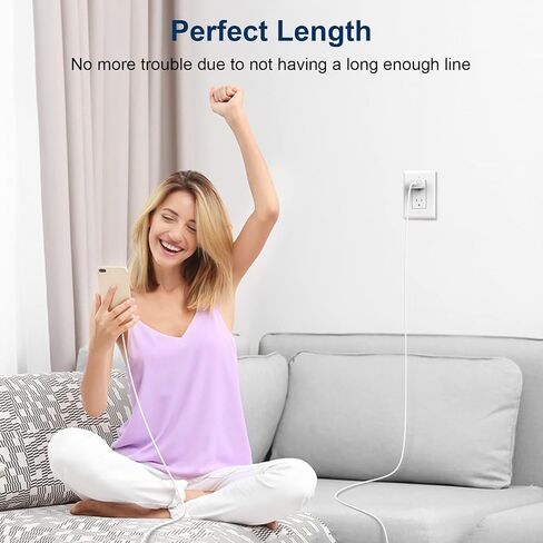 Fast Charger iPhone，[Apple MFi Certified] 20W PD USB C Wall Charger 4 Pack with 6FT Fast Charging Cable - Fast Charger for iPhone 14/14 Pro Max/13/13 Pro/12/12 Pro/11/11 Pro/XS, iPad in Saudi Arabia