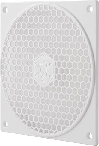 SilverStone Technology FF121 White Colored 120mm Fan Filter with Honeycomb Grille, SST-FF121W in Saudi Arabia