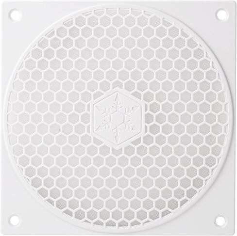 SilverStone Technology FF121 White Colored 120mm Fan Filter with Honeycomb Grille, SST-FF121W in Saudi Arabia