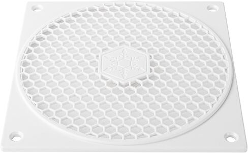 SilverStone Technology FF121 White Colored 120mm Fan Filter with Honeycomb Grille, SST-FF121W in Saudi Arabia