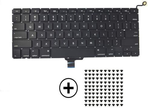 Padarsey New Laptop Replacement Keyboard Compatible for MacBook Pro 13-inch A1278 2008 2009 2010 2011 2012 2013 2014 2015 Year with 80Pce Keyboard Screws in Saudi Arabia