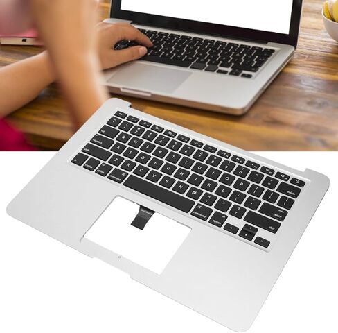Replacement Keyboard Palm Rest Case for Macbook Air 13in 2013-2017, A1466, MD760LL/A, MD760LL/B, MF068LL/A, MJVE2LL/A, MQD32LL/A, Z0UU1LL/A in Saudi Arabia