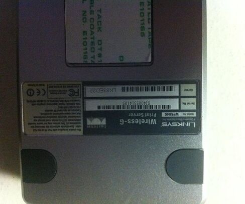 سيسكو لينكسيس WPS54G اللاسلكي -G 802.11g سيرفر الطباعة in Saudi Arabia