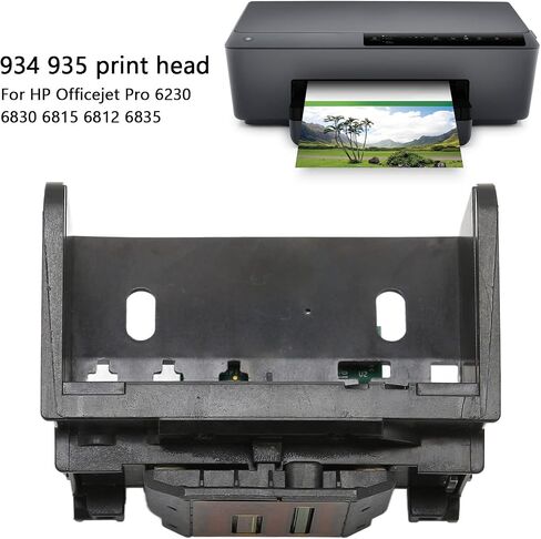 plplaaoo Wear Resistant Printhead, Print Head Replacement Kit, 934 935 Print Head Pirnthead Replacement, Print Head Replacement for HP Officejet Pro 6230 6830 6815 6812 6835 in Saudi Arabia