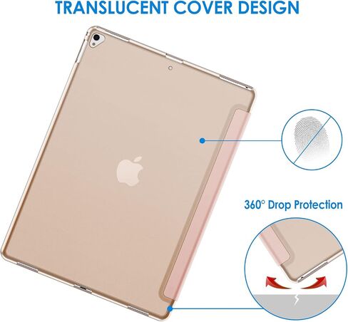 JETech Case for iPad Pro 12.9" 2nd/1st Gen (2017/2015), Black in Kuwait