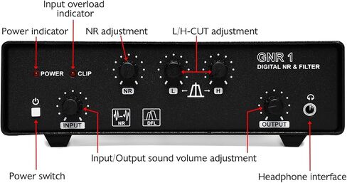 Xiegu GNR1 Digital Audio Noise Filter, Noise Reduction, 22DB, Knob Control in Kuwait