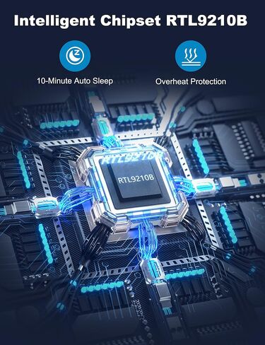 حاوية ANYOYO 40 جيجابت في الثانية M.2، حاوية NVMe SSD PCIe NVMe إلى USB C SSD، حاوية NVMe من الألومنيوم متوافقة مع USB 4/3.2/3.1/3.0/2.0 لـ M&B+M-Key SSD مقاس 2280 in Kuwait