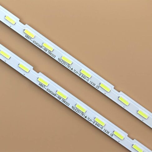 جويبي شرائط اضاءة خلفية LED للتلفزيون BN96-45635A UN65NU6900F UN65NU7100F UN65RU7200F LM41-00570A V8N1-650SM0 E251781 LM41-00614A YLH-6 in Kuwait