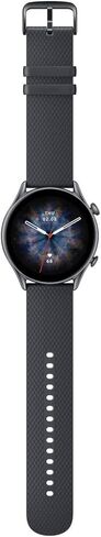 ساعة ذكية Amazfit GTR 3 Pro للرجال، عمر بطارية يصل إلى 12 يومًا، Alexa مدمج، مكالمات ورسائل نصية عبر البلوتوث، نظام تحديد المواقع العالمي و150 وضعًا رياضيًا، شاشة AMOLED مقاس 1.45 بوصة، ساعة لياقة بدنية مع جهاز تتبع معدل ضربات القلب SpO2، أسود in Kuwait