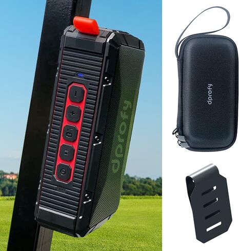 Pro Portable Magnetic Bluetooth Golf Speaker Wireless Waterproof IPX6/Shockproof 3rd Generation Magnetic Golf Speakers for Golf Cart 24Hour Battery Golf Accessories Golf Gifts(TWS & SD Card function) in Kuwait