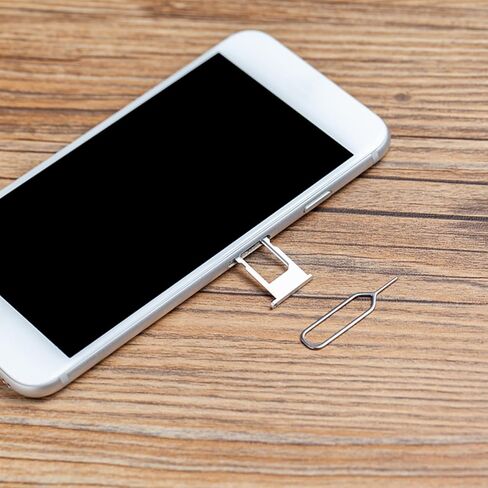 محول بطاقة SIM NUTJAM، مجموعة محول قياسية 4 في 1، محول قياسي نانو مايكرو مع دبوس إخراج علبة فولاذية للهواتف الذكية in Kuwait