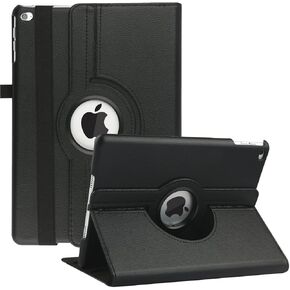 Rotating Case for 9th Generation Case 2021 / iPad 8th Generation 2020 / 7th Generation 10.2" 2019, 360 Degree Rotating Multi-Angle Viewing Folio Stand Case with Auto Sleep/Wake Feature(Beach)