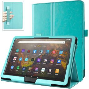 Case for Amazon Kindle Fire Max 11 Tablet 13th Generation 11 inches 2023 Cover with Pen Holder, Slim Folding Stand Cover PU Leather Case for Fire Max 11 with Auto Wake/Sleep, Hand Strap