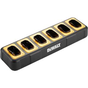 DEWALT DXFRSCH6-300 6 Port Charger for DXFRS300 Walkie Talkie Two-Way Radios