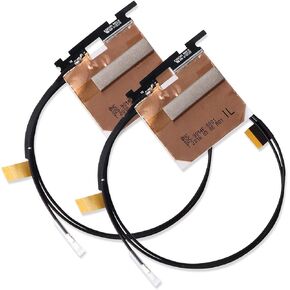 60cm/2ft 2pcs MHF4 IPEX WLAN Network Adapter PC Antenna for NGFF Intel 7260 8260 8265 9265 9260 9560 AX210 AX200NGW AX Killer M.2 IPEX4 Module Card in Saudi Arabia