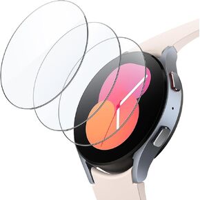 JETech Screen Protector for Samsung Galaxy Watch 5/4 40mm, Tempered Glass 2.5D Round Edge, HD Clear, 3 Pack