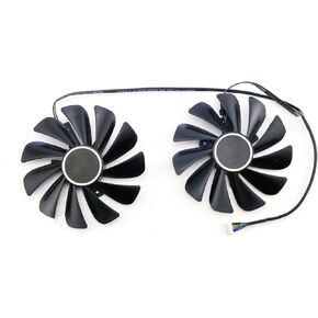 مراوح تبريد بديلة لبطاقة الرسومات لـ POWERCOLOR RX 5700XT 5700 5600XT Red Dragon in Kuwait