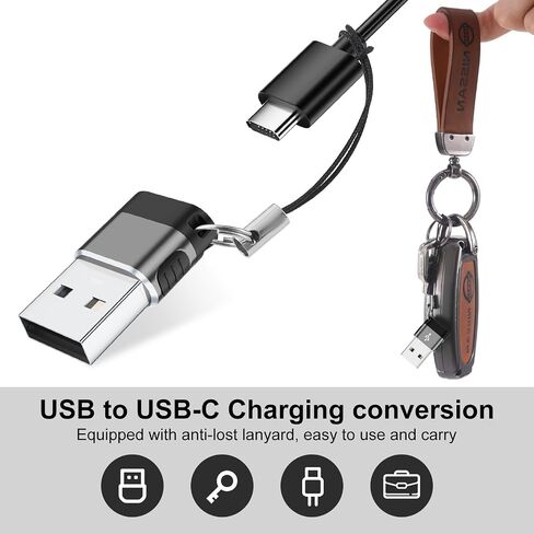 USB to USB C Adapter 6 Pack,USB Male to Type C Female Converter in Kuwait