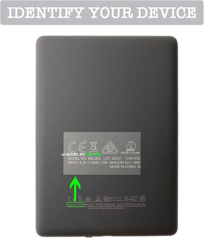 Clear Case 2023 for 6.8" Kindle Paperwhite and Kindle Paperwhite Signature Edition (11th Generation 2021 Release) - 2022 Upgrade E-Reader TPU Back Cover Transparent Soft Skin Bumper Back Shell in Kuwait