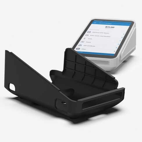 Protective Case and Screen Protector for Square Terminal Card Reader - Rubberized Hard Casing with Non-Slip Base and Tempered Glass (by Encased Products) in Kuwait