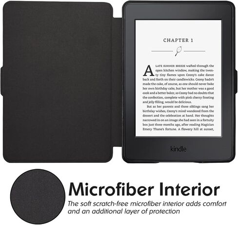حافظة رفيعة لجهاز Kindle Paperwhite الجيل الخامس/السادس/السابع، أخضر صنوبر in Kuwait