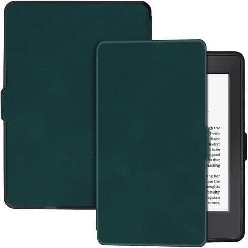 حافظة رفيعة لجهاز Kindle Paperwhite الجيل الخامس/السادس/السابع، أخضر صنوبر in Kuwait