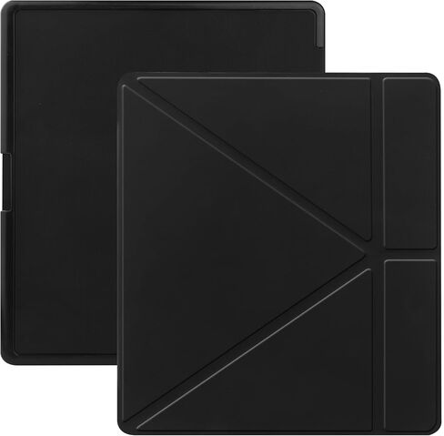 KuRoKo Slimshell Case for Kindle Scribe 10.2" 2022 Released, Origami Standing Lightweight PU Leather Stand Smart Cover with Pen Holder for Kindle Scribe 10.2 inch-Black in Kuwait