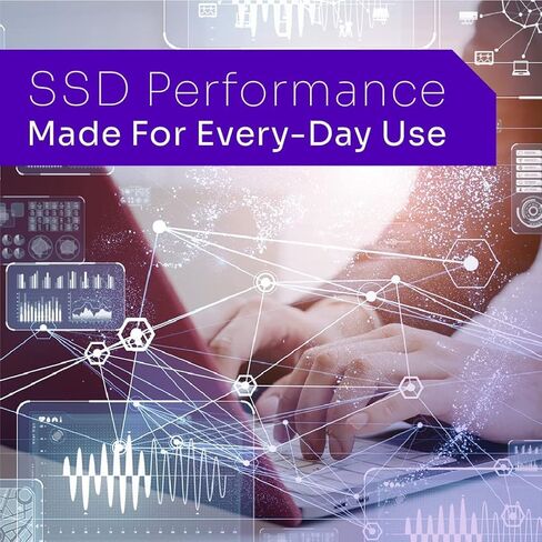 هارد SSD P41 بلس 1TB من سوليديجم™، منفذ الملحقات الاضافية السريع الجيل 4 ذاكرة مستديمة 4.0×4 M.2 2280 3D ناند، ترقيات تخزين للكمبيوتر واللابتوب والحوسبة اليومية والالعاب SSDPFKNU010TZX1 in Kuwait