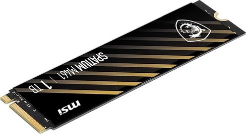 MSI سباتيوم M461 منفذ الملحقات الإضافية السريع 4.0 الذاكرة المستديمة M.2 1TB SSD داخلي PCIe الجيل الرابع الذاكرة المستديمة (سباتيوم M461 PCIe 4.0 NVMe M.2 1TB) in Kuwait