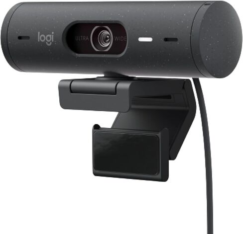 Logitech Brio 500 Webcam 4 MP 1920 x 1080 Pixels USB-C Graphite, W128163427 (1080 Pixels USB-C Graphite) in Saudi Arabia