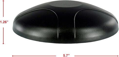 Proxicast 3-in-1 Low-Profile 4G/LTE 2x2 MIMO + GPS Vehicle Roof Antenna | 3 dBi Omni-Directional Screw Mount Combination Antenna for 4G Cellular & GPS - 16 ft Cables with SMA Male Plugs - ANT-500-201 in Kuwait