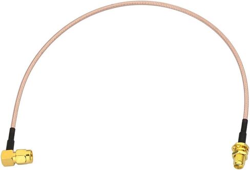 Bingfu WiFi Antenna Extension Cable (2-Pack) RP-SMA Male to RP-SMA Female Bulkhead Mount RG316 Cale 1m 3 feet for WiFi Router Security IP Camera Wireless Mini PCI Express PCIE Network Card Adapter in Kuwait