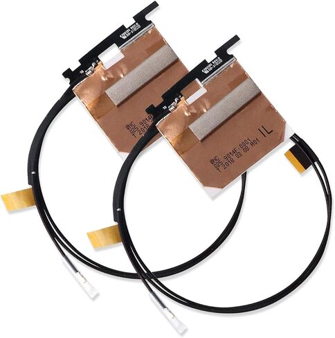 60cm/2ft 2pcs MHF4 IPEX WLAN Network Adapter PC Antenna for NGFF Intel 7260 8260 8265 9265 9260 9560 AX210 AX200NGW AX Killer M.2 IPEX4 Module Card in Saudi Arabia