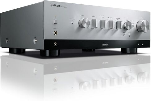 Yamaha R-N800A Network Receiver with Phono and Built-in DAC, Silver in Saudi Arabia