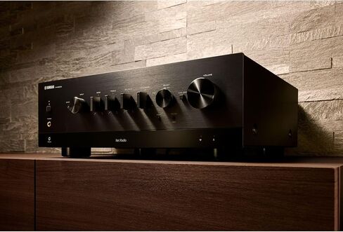 Yamaha R-N800A Network Receiver with Phono and Built-in DAC, Silver in Saudi Arabia