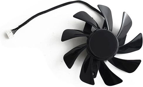 CCBBAA T129215SU RX 570 470D GPU Cooler Video Card Fan لنظام تبريد بطاقة الرسومات Radeon Sapphire RX470D RX570 ITX كبديل in Kuwait