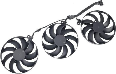 inRobert 88mm T129215SU GPU Fan Replacement for ASUS TUF Gaming RTX 3060 3070 3080 Ti Graphics Card Cooler (Fan-ABC) in Kuwait